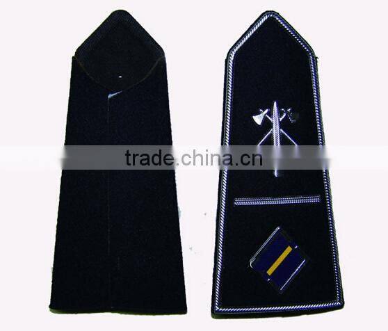 custom hand made embroidery shoulder boards epaulets for uniforms