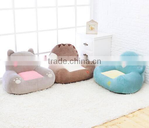 Kids wholesale colorful plush kids relax baby girls sofa