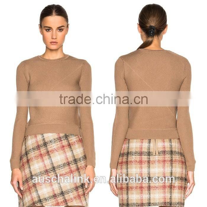 outdoor fashion pullover women sexy sweater made in china