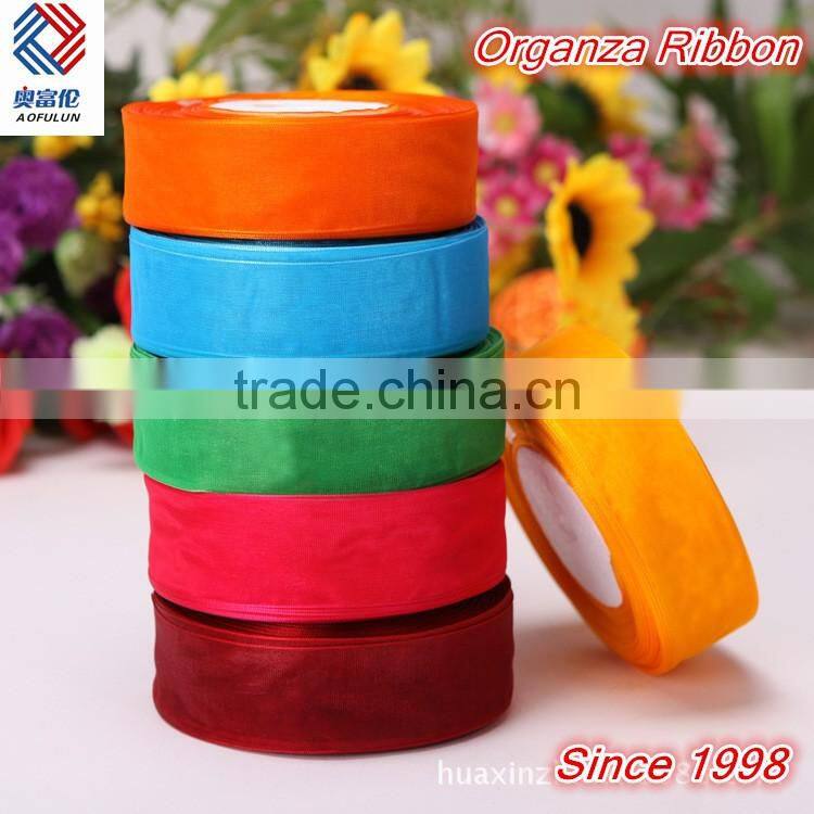 Holiday decoration Organza Ribbon in good quality and price