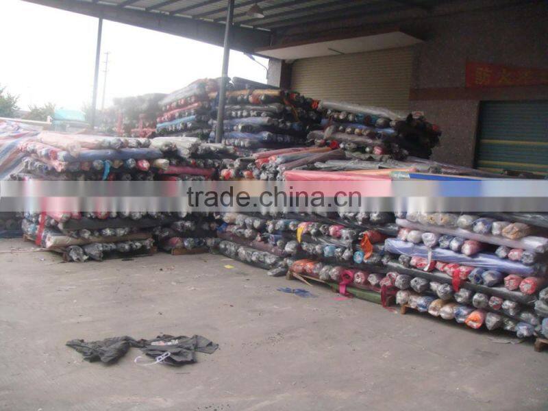 Polyester Oxford Stock lot with PVC backing Supply