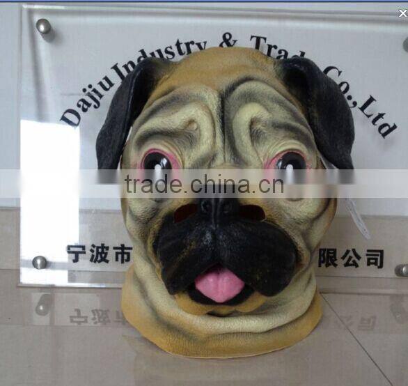 2014 hot sale latex Pug Mask