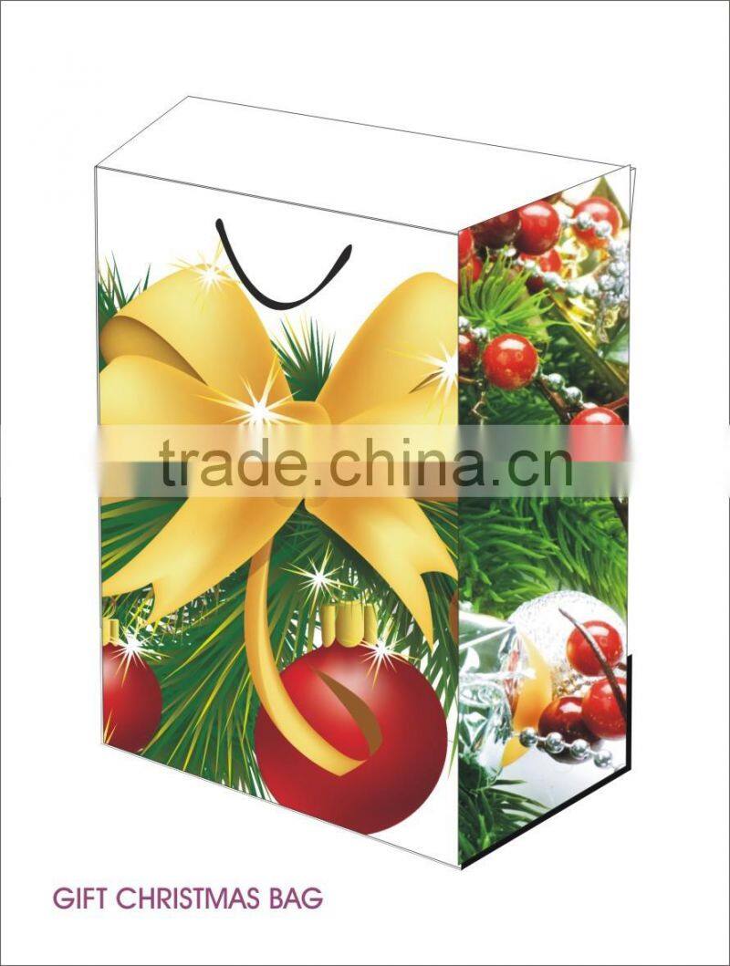 Paper Bags with new year custom design printed