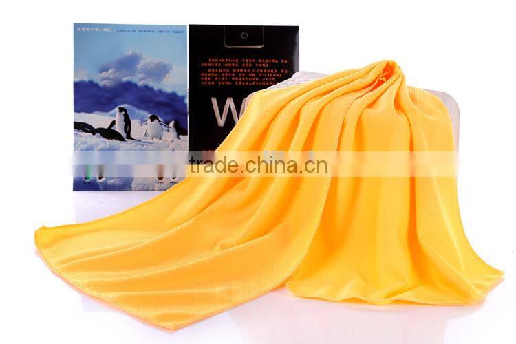 New Feeling Custom Premium Plain Bamboo Cooling Towel