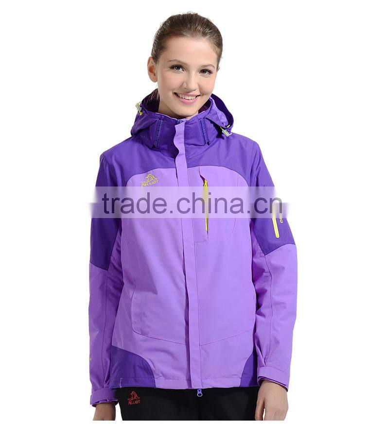 Customized Size Waterproof Breathable High Quality Outdoor Jackets For Women