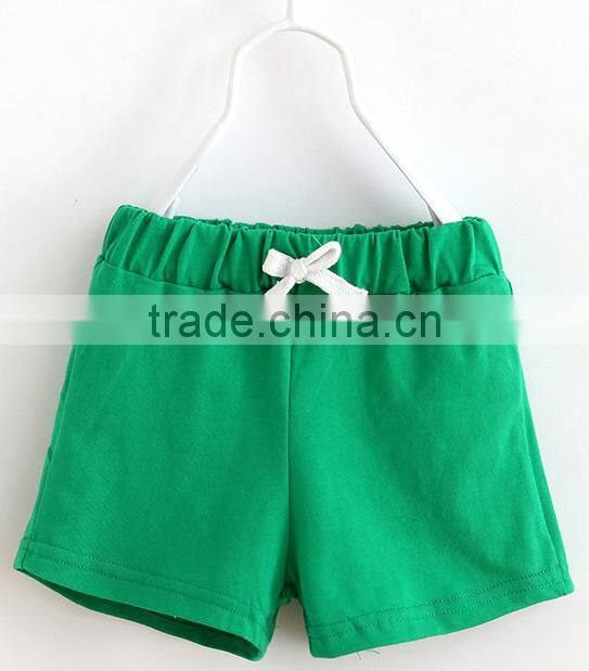 custom made quality knit girls kids casual shorts and dress