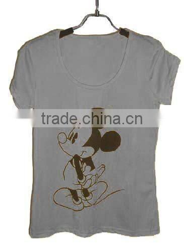ladies printed cotton t-shirts