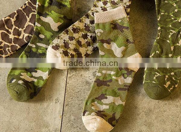 10 pcs/lot cheaper price good quality camouflage cotton make China made spring men army socks
