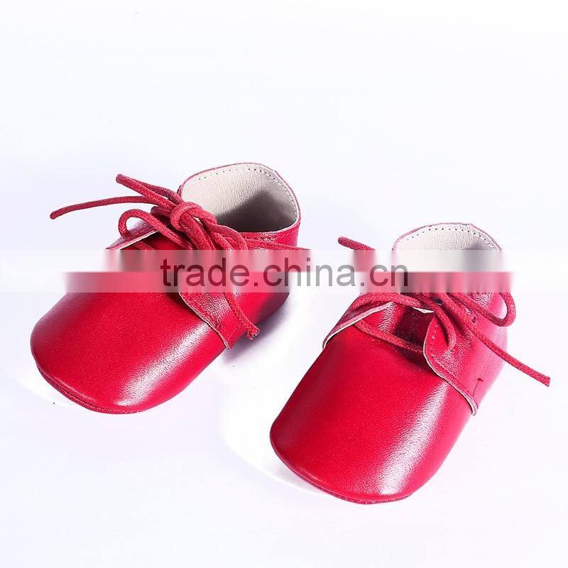 sheep skin baby genuine leather shoes, italian leather baby shoes