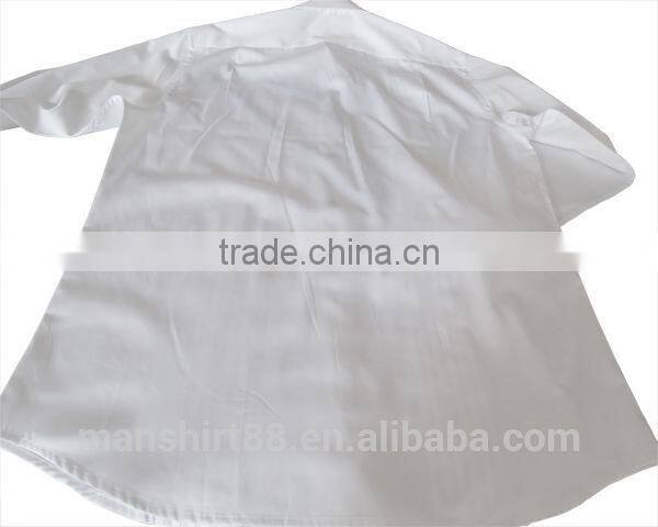 custom design front pleats tuxedo shirt