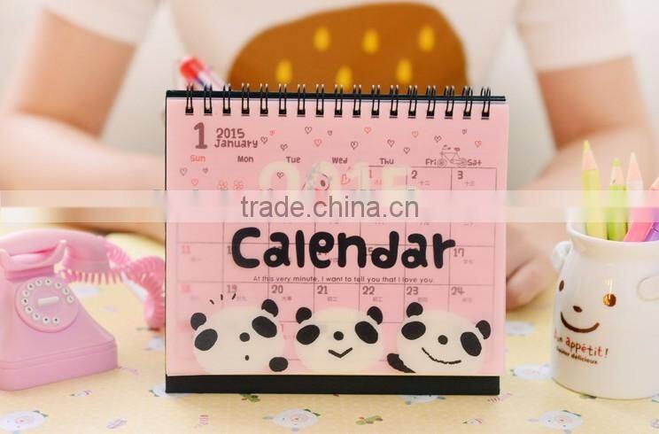 Cheap wholesale wall calendar/desk calendar/2015 calendar OEM printing