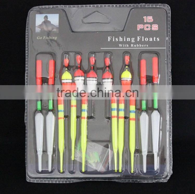 New Arrival! 15pcs in 1 Wholesale Fishing Float