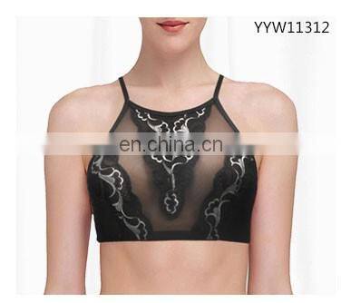 Wholesale Latest Sexy Transparent School Girl Wear Net Bra