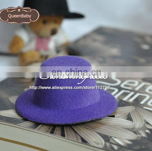 Red 2013 Hot Sale Promotion Cute 4" Mini Top Hat Baby Hats Felted Wool on sunshine field