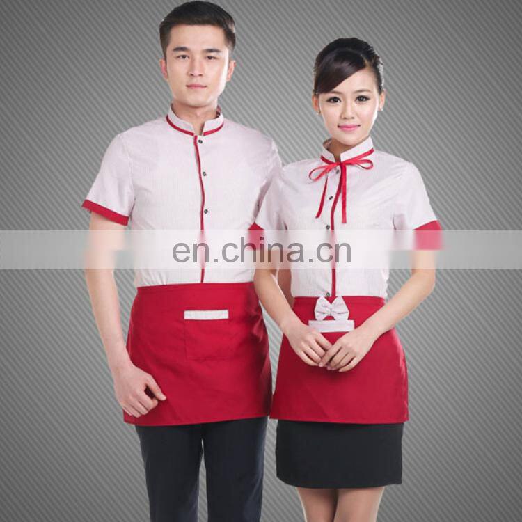 The Best Quality Waiter And Waitress Uniform Design, Restaurant Uniform Trade Assurance Supplier