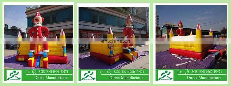 clown inflatable bouncers, used commercial bounce houses for sale IB81