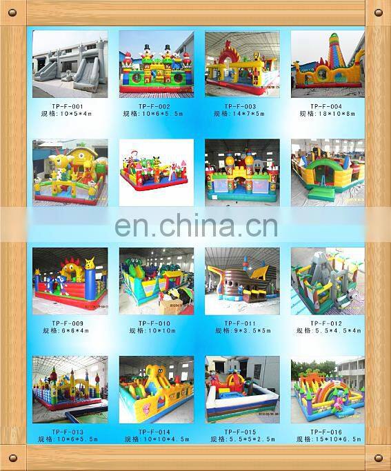 crazy world inflatable jumpers slide, inflatable fun city for sale