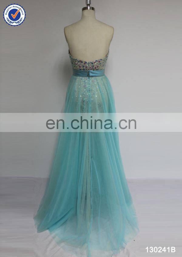 2014 latest design sweetheart beaded quinceanera dresses with detachable skirt
