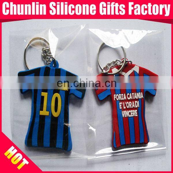 Cute Soft Rubber keychain for 2014 Brazil World Cup