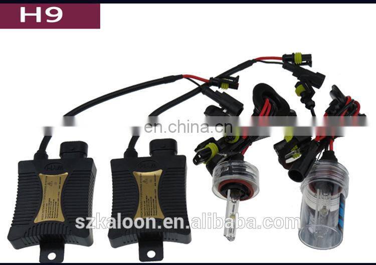 hid kit xenon 35w 55w with super slim ballast h1 h3 h7 h9 6000k auto conversion xenon kit