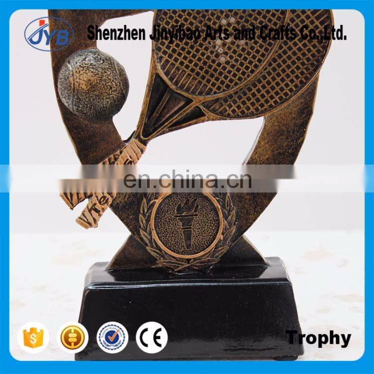 Golden tennis Memorial Resin decoration Wholesale of Arts and crafts Creative trophy