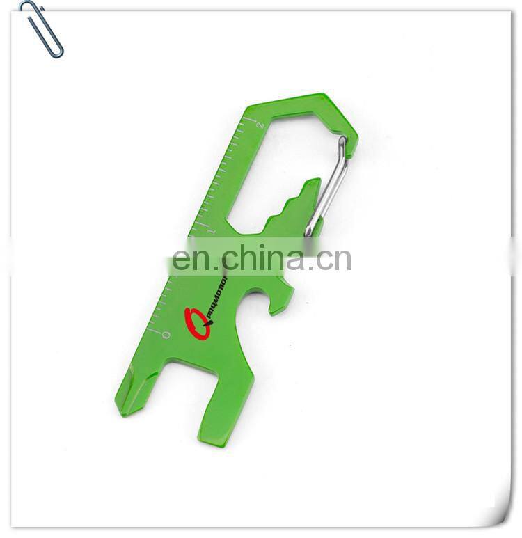 8 in 1 stainless steel pocket multi function tool with screwdriver,bottle opener,ruller,wrench,