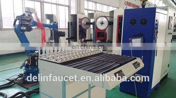 Industrial robotic buffing pads price polishing machines with leather wheels