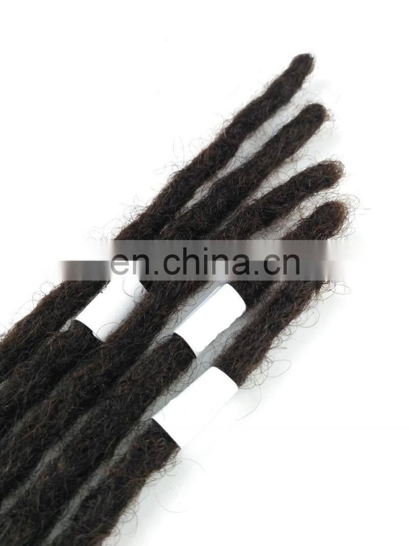 bundle weft Brazilian Remy Virgin human dread lock hair extension
