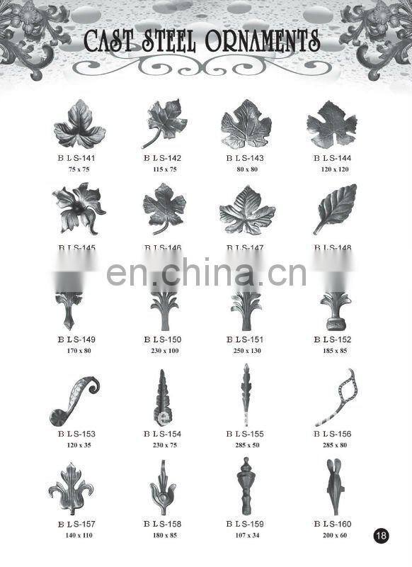 fence iron flowers craft