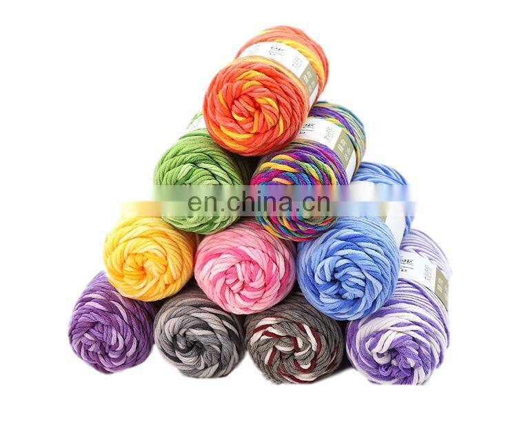 Big wholesale cheap price crochet yarn acrylic for hand knitting