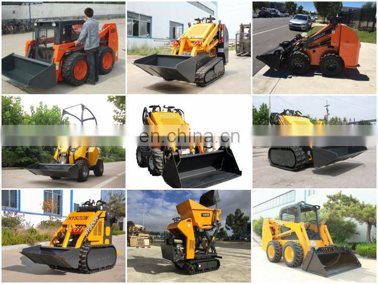 Self-loading hydraulic mini track dumper truck 500kg