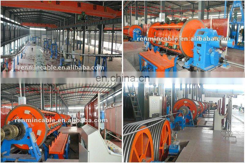 Single-core XLPE insulated armoured medium voltage 10kV power cable