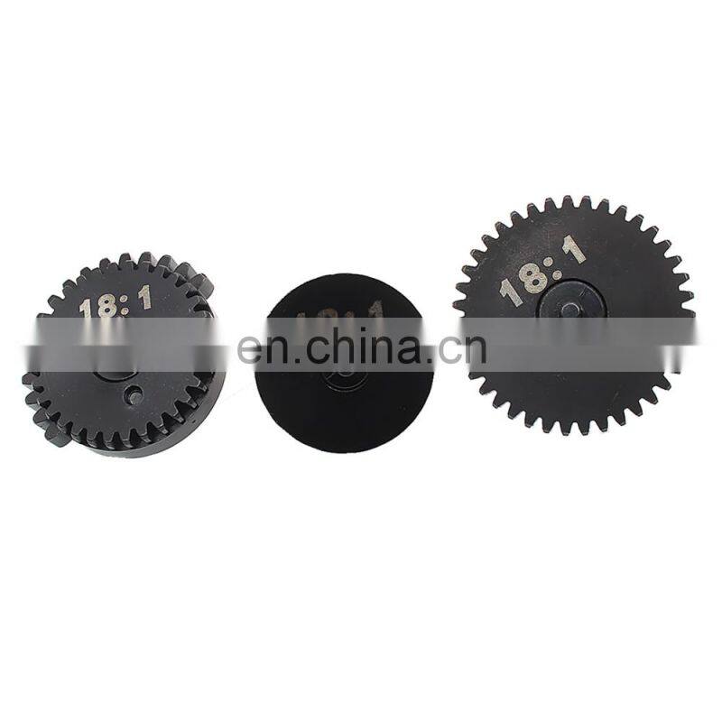 18:1 Manufacturer Durable hydraulic giant Gear Set Water Gel Beads Parts 11.1V Modified Special Metal Gear Set