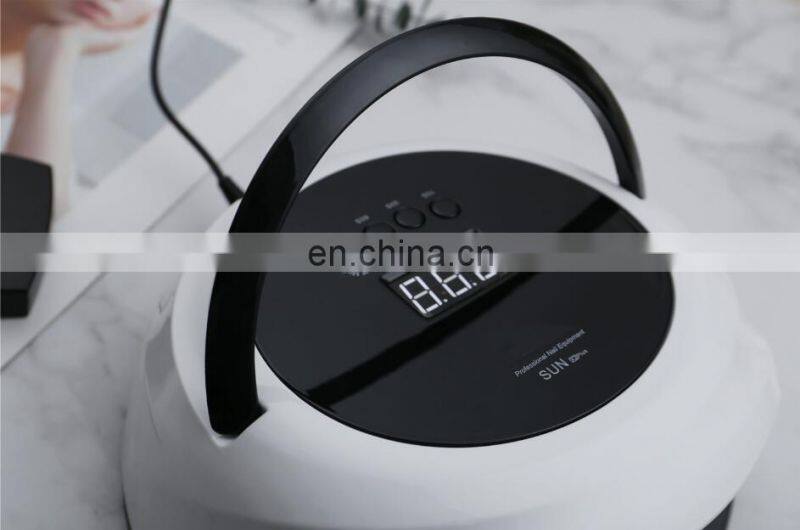 75W UV LED Nail Lamp Dryer Curing Lamp for Gel Polish with 36 Dual Light Source LEDs