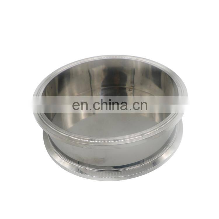 Clamp splatter platter with flat welded bottom base for BHO extraction