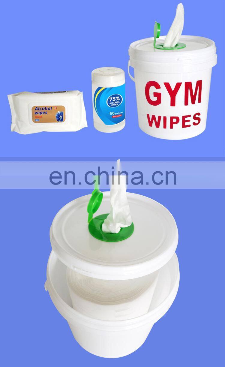 Multi-Function Soft Nonwoven Fabric Adult Oem Dry Wet Wipes in Canister