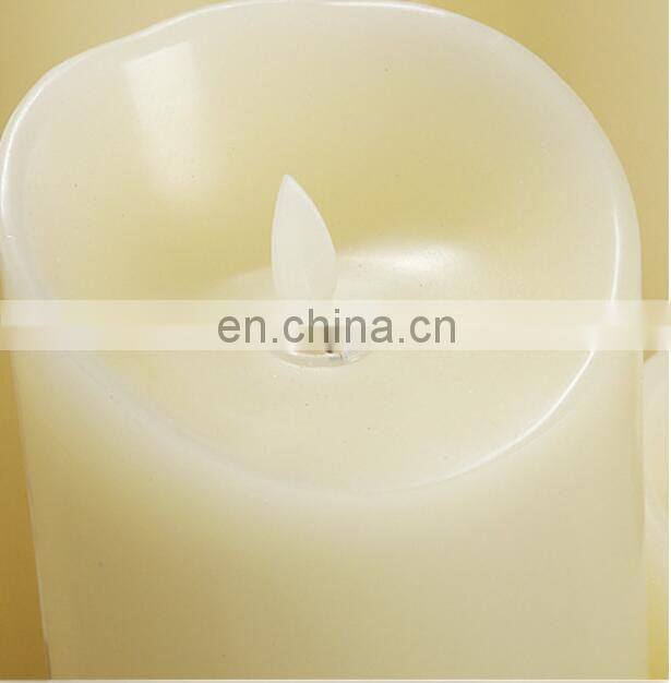 2020 Europe stylish hot seller amazon Battery Led Light glass dinner decoration swirling glitter candle holder