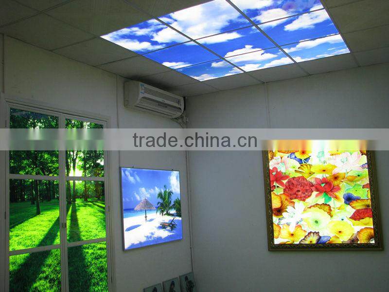 Illuminating and decorative LED wall panel
