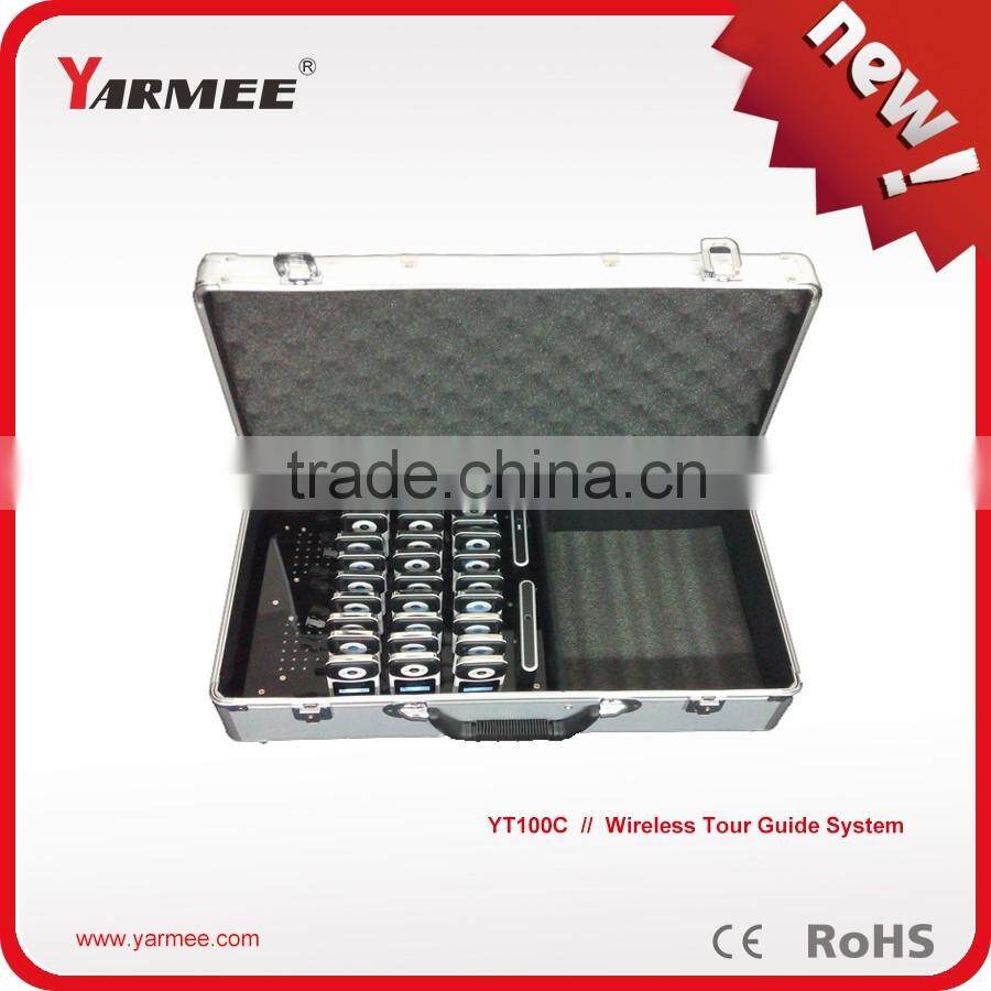 Portale and wireless audio tour guide system Yarmee YT100