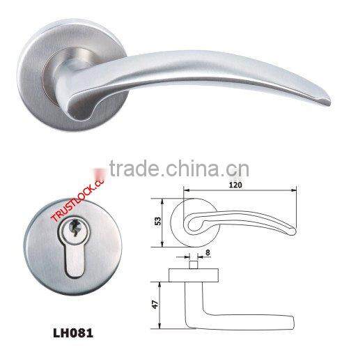 Trust Solid Stainless Steel Lever Door Handle in Guang Dong