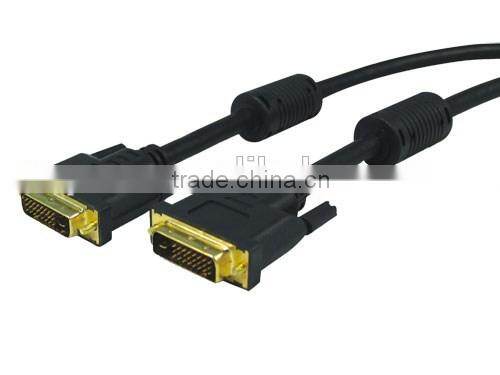 GOOD COMPATIBILITY PCER 24+1 MALE TO MALE DVI CABLE FOR COMPUTER/TV