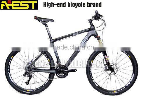 2014 high-end complete carbon fiber mountain bike 26"