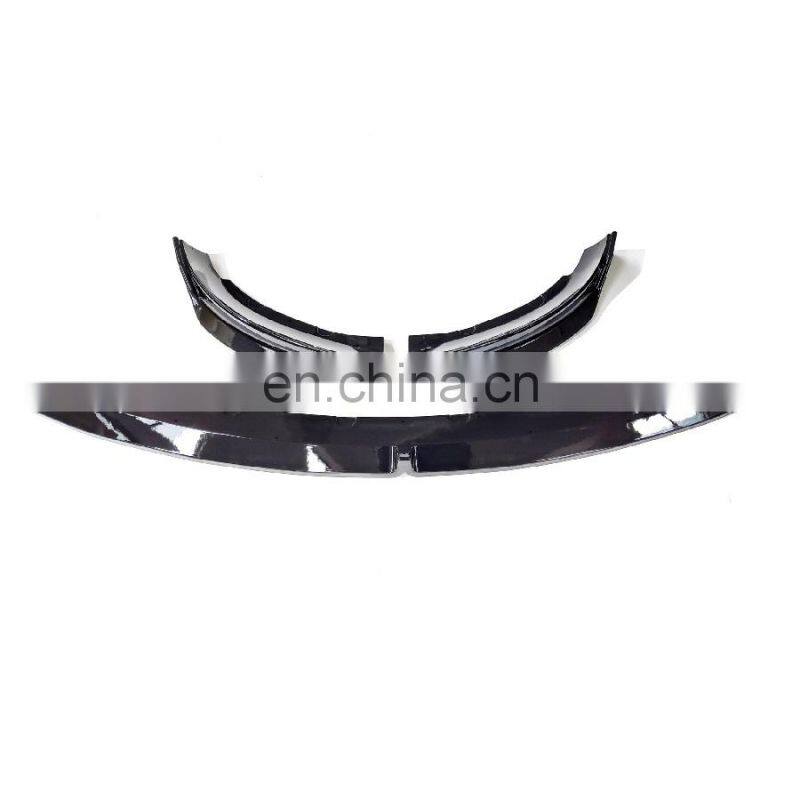 Gloss black Carbon fiber car bumper front lip for Tesla model-3 2019-2020 sport front lip for Tesla model-3 2019-2020