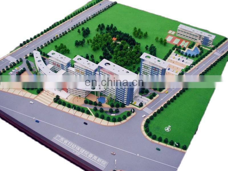 Hospital bidding project miniature building model -3d architectural rendering