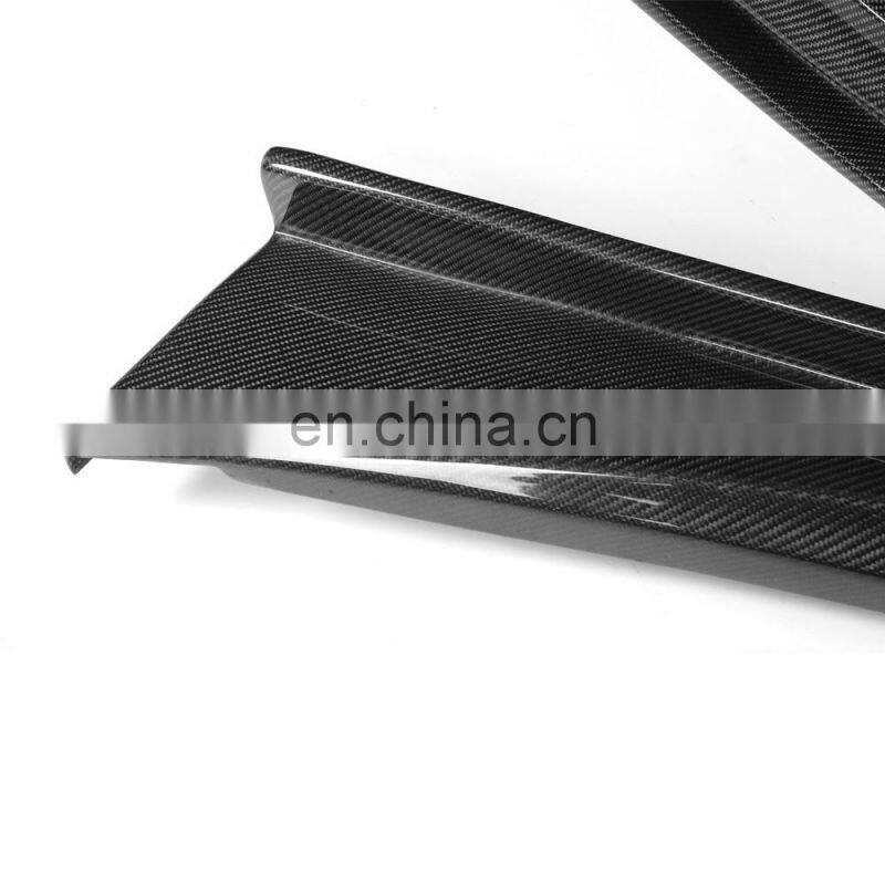 Carbon Fiber Car Side Bumper Skirts for Lexus IS250 IS300 IS F Sport 14-15