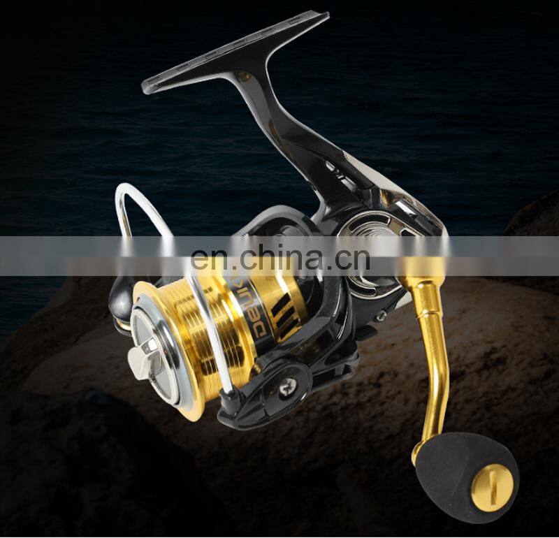 Metal Spinning Wheel Shallow Line Spool Design CNC ArmNylon Body fishing reel Lure fishing reel
