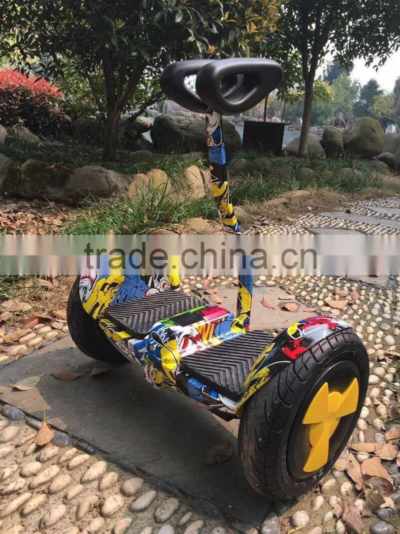 New Model 10 inch Two Wheels Mobility Scooter Mini Self Balancing Electric Chariot