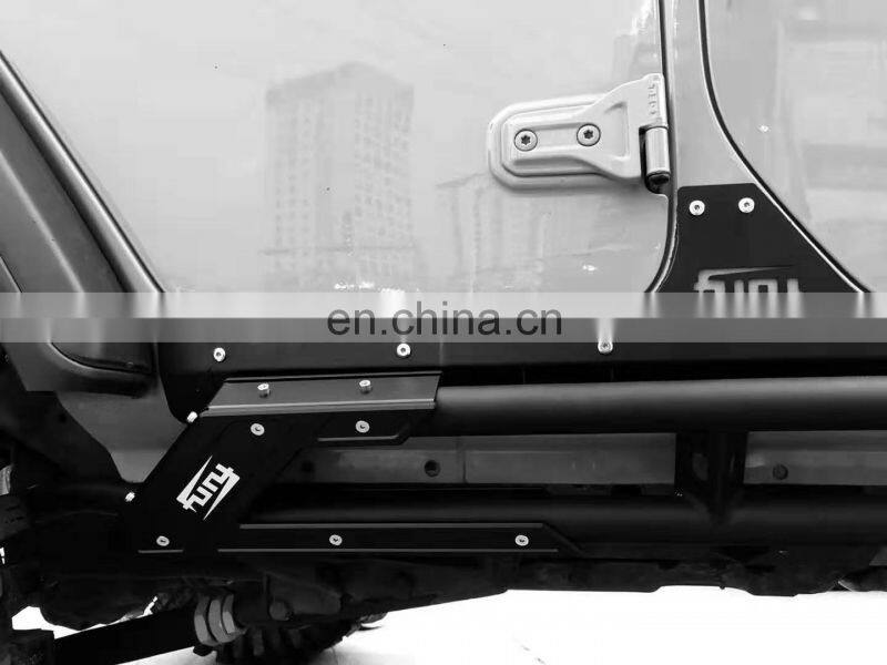 Aluminum Running Board for Jeep Wrangler JK/JL Side Step Accessories Black Side Step Bar