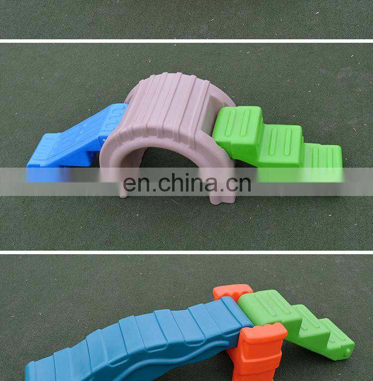 Children Garden Outdoor Big Plastic Balance Bridge