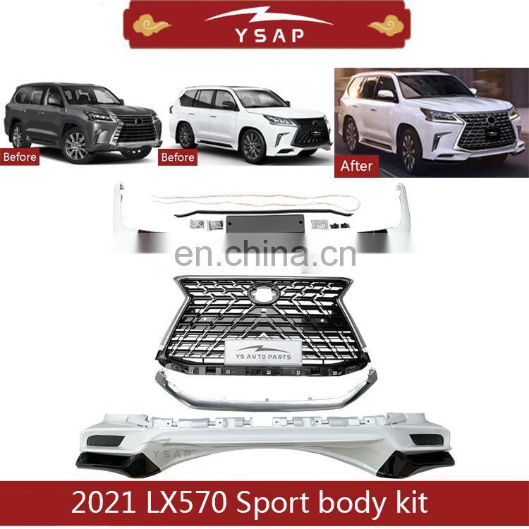 New arrival High quality sport body kit for 2021 LX570 2016 2017 2018 2019